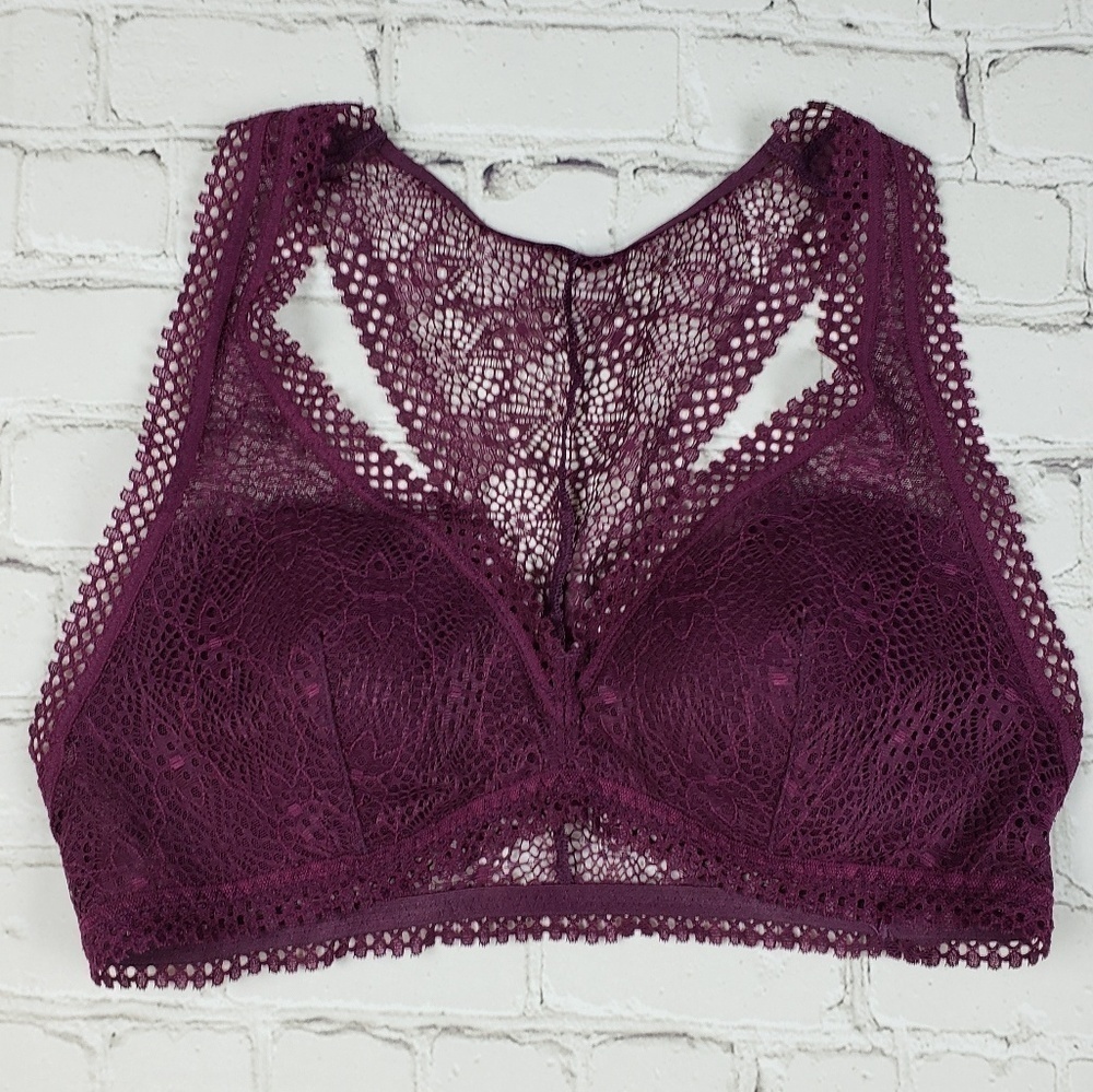 Victoria's Secret Lace Soft Cup Bralette Small
